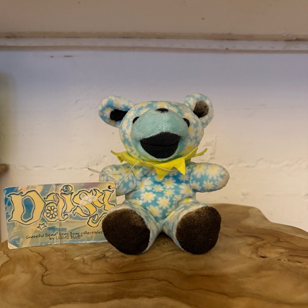 Grateful Dead Bean Bear Lil Daisy by Liquid Blue Plush Vtg 2001 Great
Condition